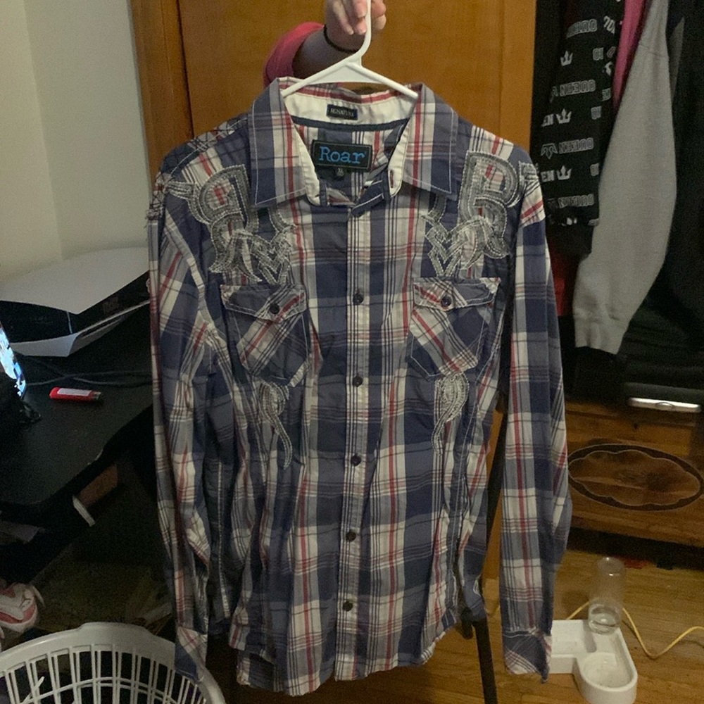 XL Custom made Roar flannel